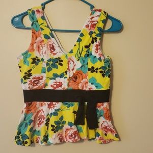 Monteau Peplum shirt from Modcloth